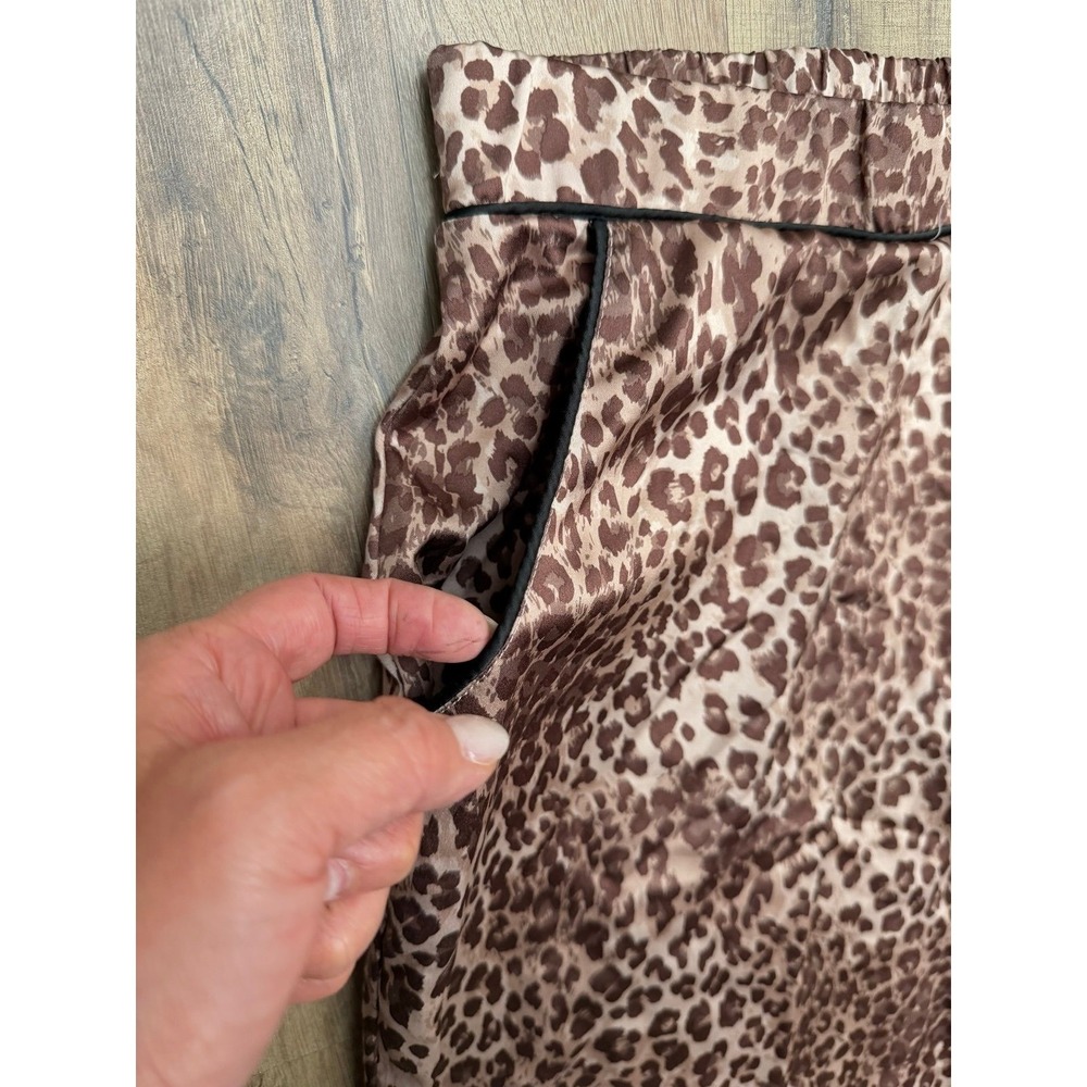 Secret‎ Treasures Leopard Pajama Pants Women's M Lounge Sleepwear - Picture 3 of 9